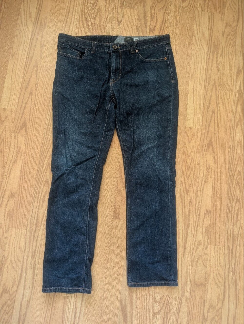 Volcom Vorta Men's Dark Blue Jeans